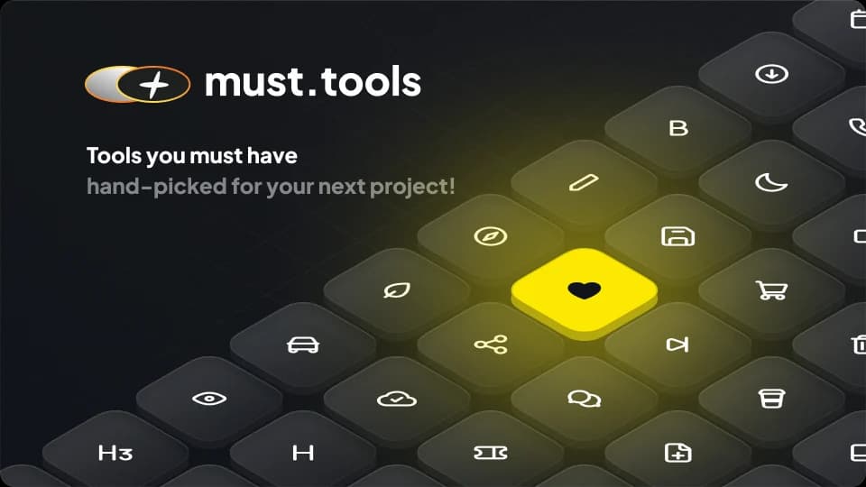 Screenshot of must.tools