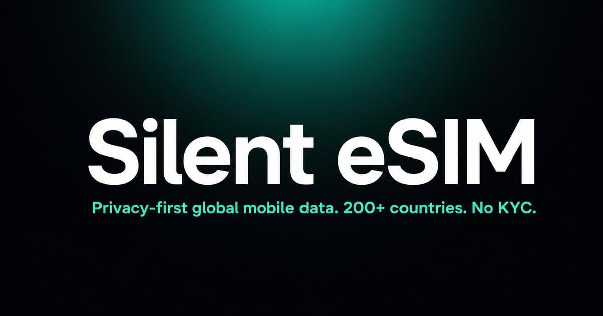 Screenshot of Silent eSIM